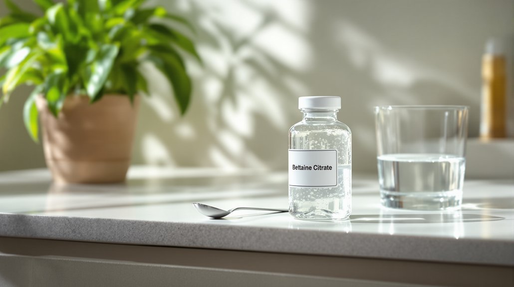 guide de médication du citrate de bétaïne