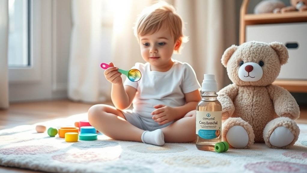 soulagement de la toux pour les enfants