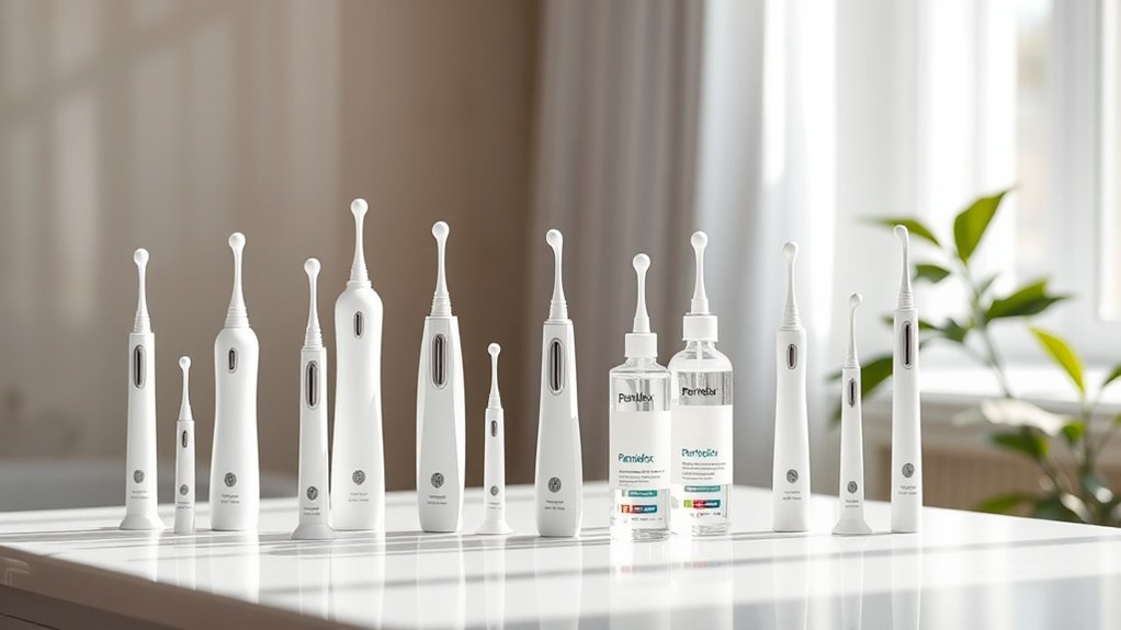 diverses options de modèles penilex