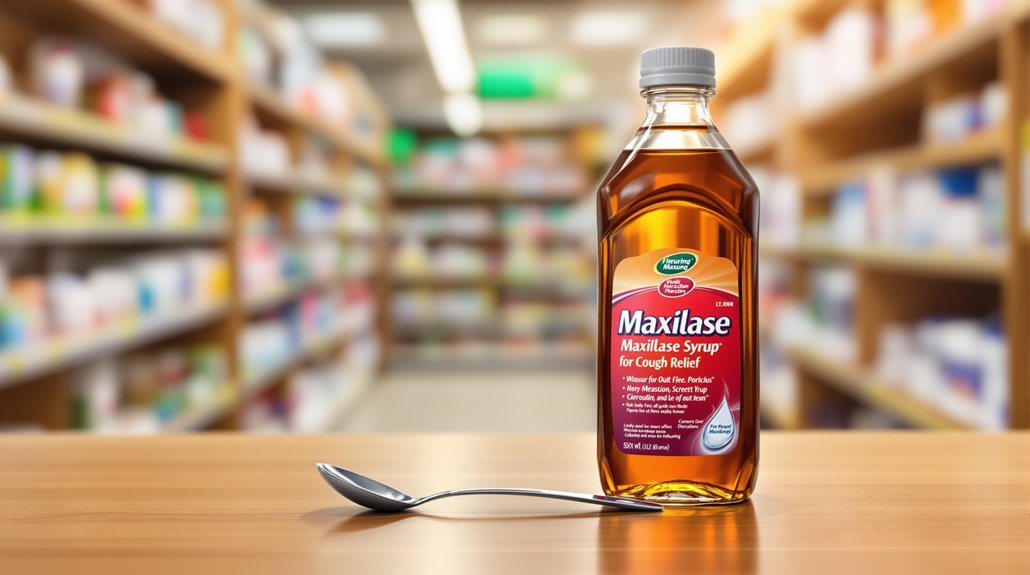 guide de posologie du sirop Maxilase
