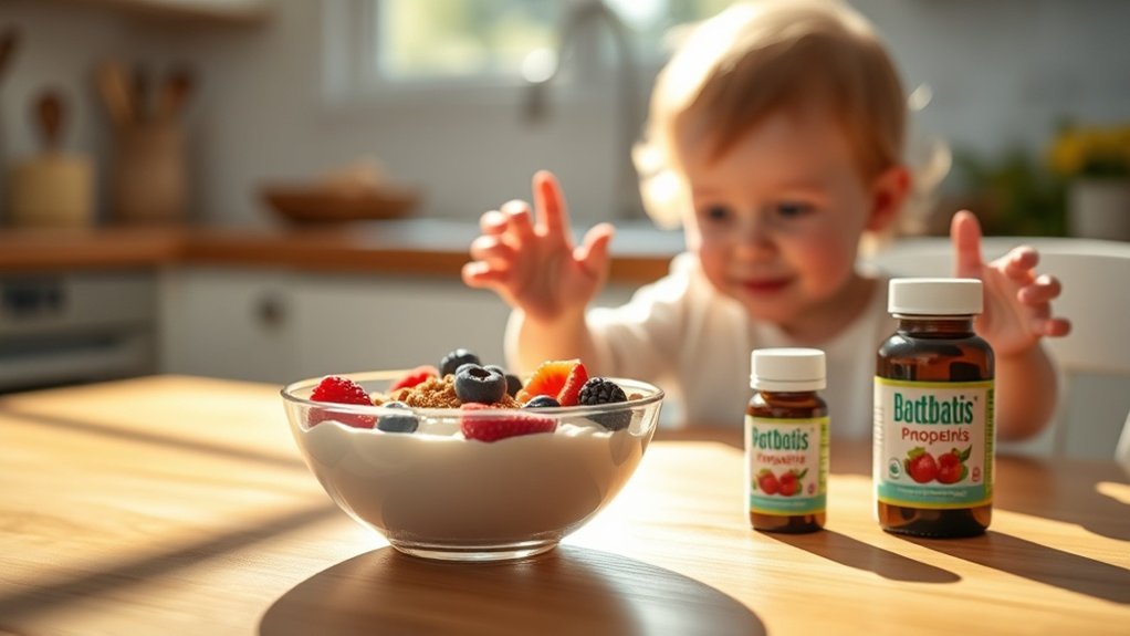 les probiotiques essentiels pour les nourrissons