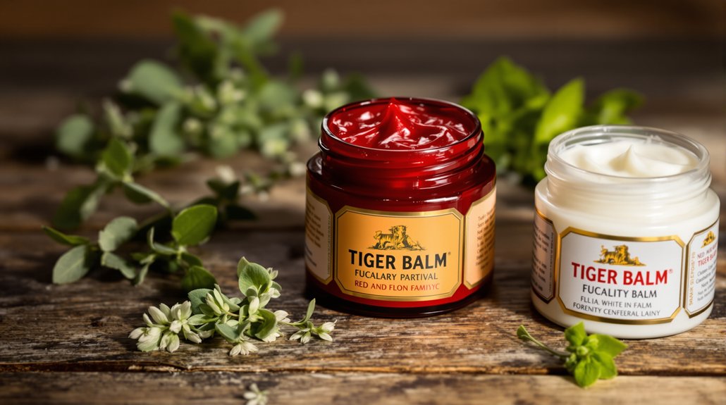 baume du tigre rouge ou blanc