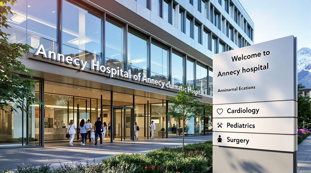 services et spécialités de l'hôpital d'Annecy