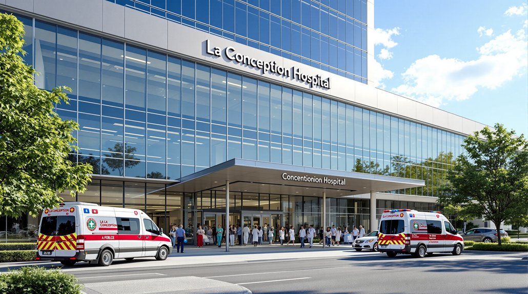 services et admissions hospitaliers