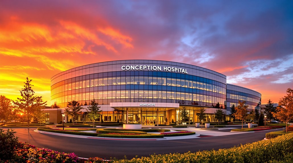 présentation de l'hôpital de conception