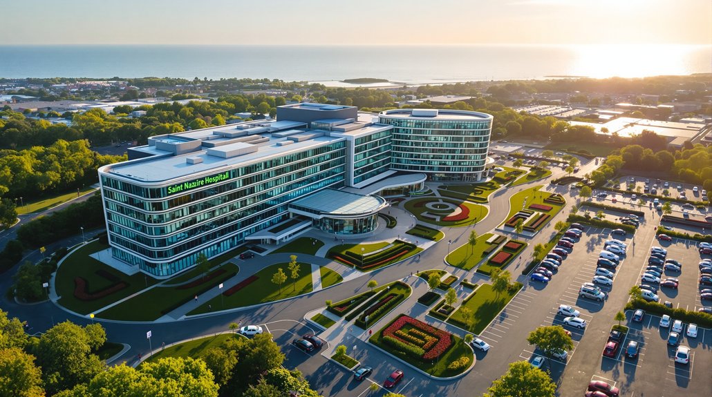 aperçu de l'hôpital de Saint-Nazaire