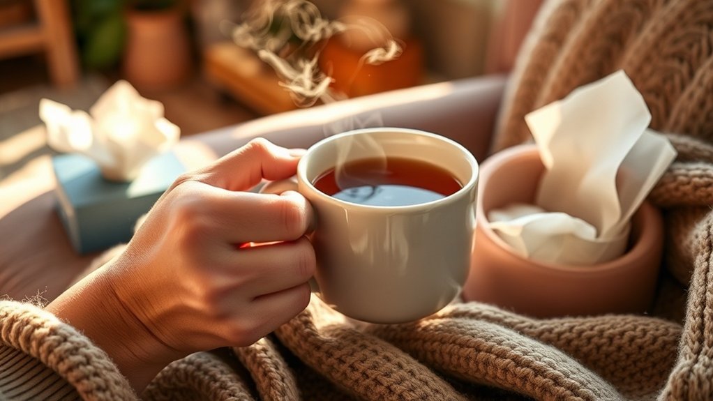 chronologie typique des symptômes du rhume