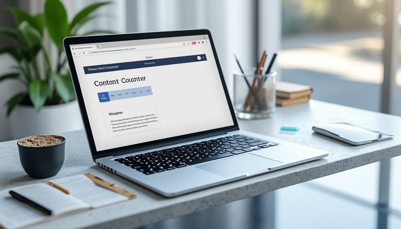 découvrez comment utiliser efficacement le compteur texte d'egc-vendee.fr pour optimiser la qualité et la pertinence de votre contenu en ligne.