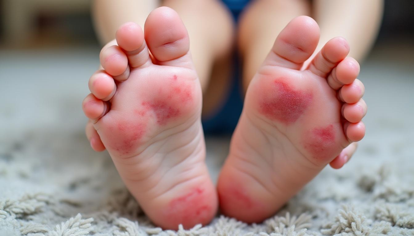 découvrez tout ce qu'il faut savoir sur le traitement du pied-main-bouche chez l'enfant : symptômes, conseils médicaux et soins adaptés pour assurer son rétablissement rapide.