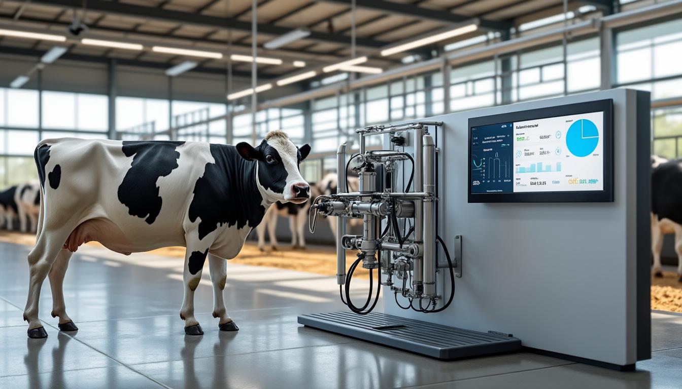 découvrez comment un robot de traite peut optimiser la production laitière en automatisant les processus, améliorant ainsi l'efficacité et le bien-être animal grâce à la technologie avancée.