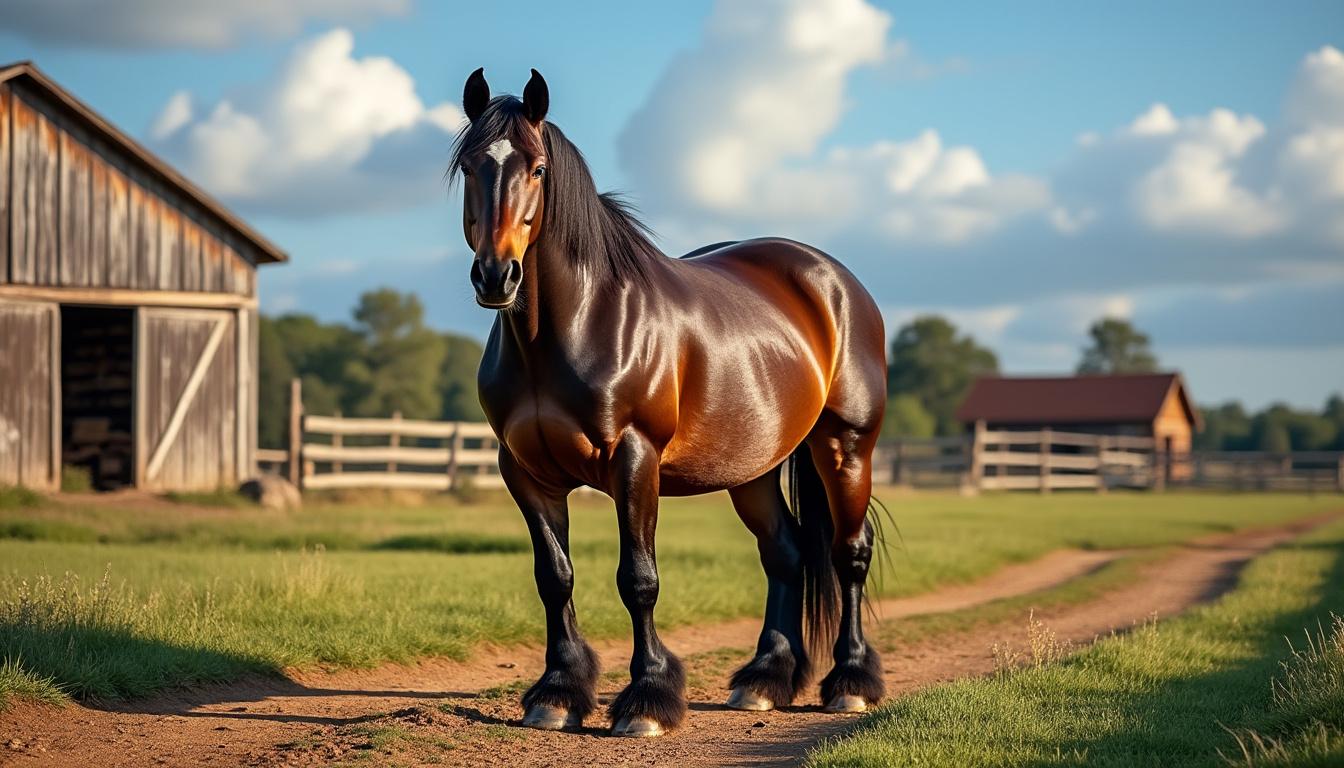découvrez les caractéristiques essentielles des races de chevaux de trait et leurs utilisations principales dans l'agriculture, le transport et les loisirs.