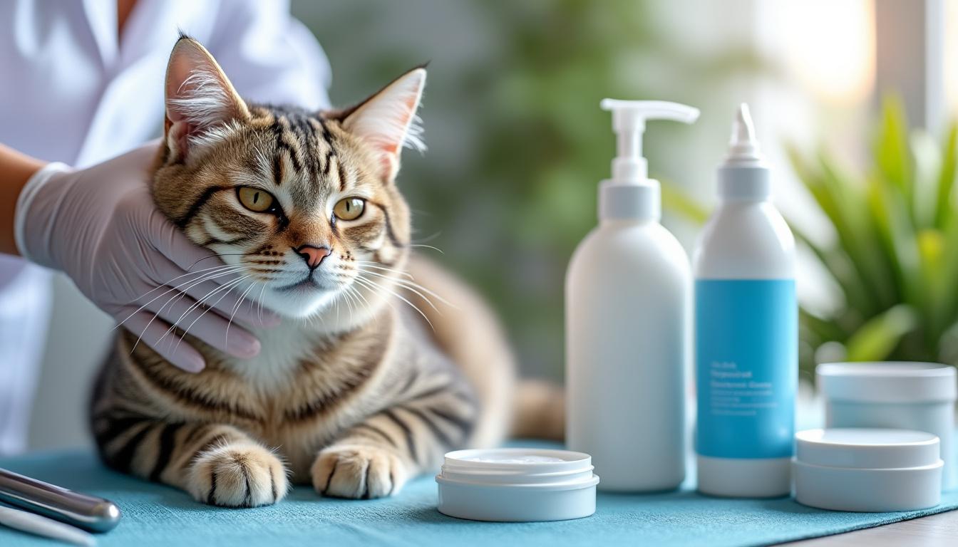 découvrez les méthodes efficaces et conseils pratiques pour le traitement de la teigne chez le chat, afin d'assurer la santé et le bien-être de votre compagnon félin.