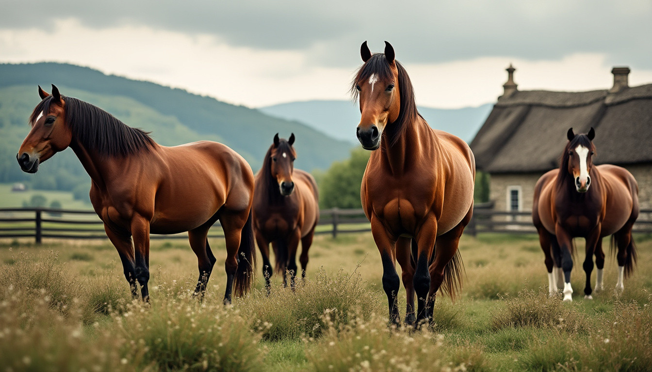 découvrez tout sur les différentes races de chevaux de trait, leurs caractéristiques, origines et utilisations dans le travail et la tradition.
