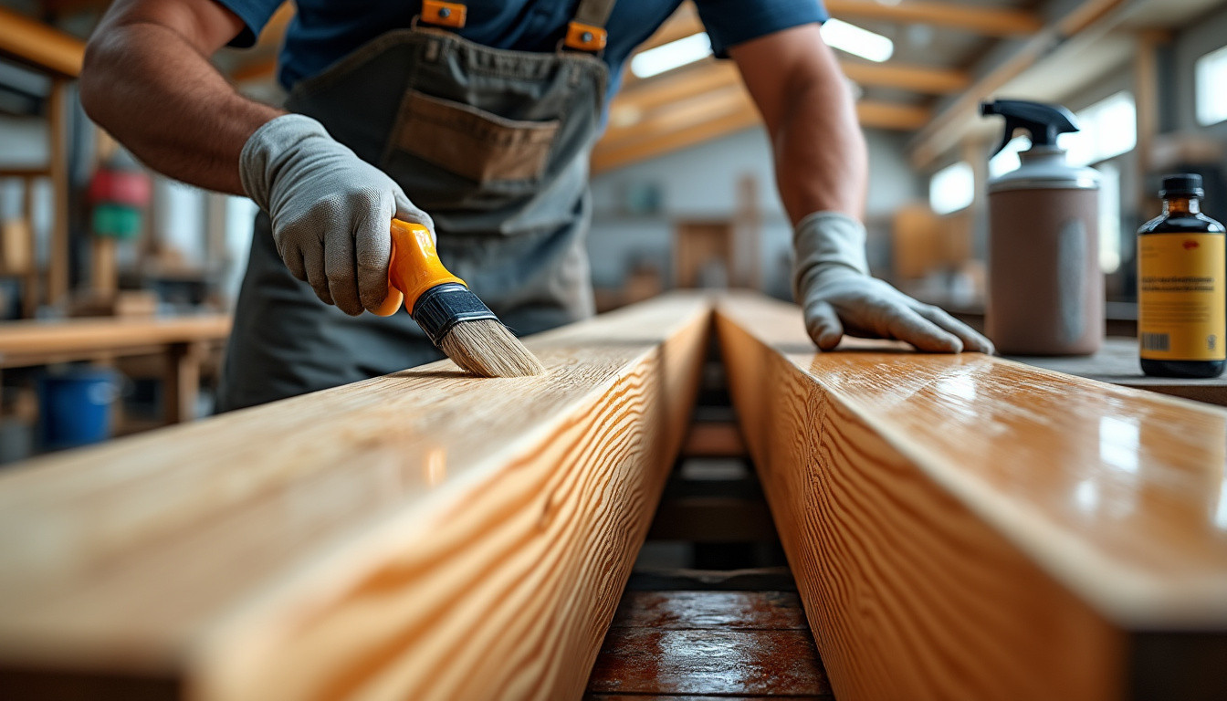 découvrez les méthodes efficaces de traitement du bois de charpente pour protéger et prolonger la durée de vie de votre structure en bois.