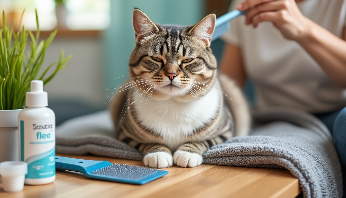 découvrez des méthodes efficaces et des conseils pratiques pour traiter les puces chez votre chat et assurer son bien-être au quotidien.