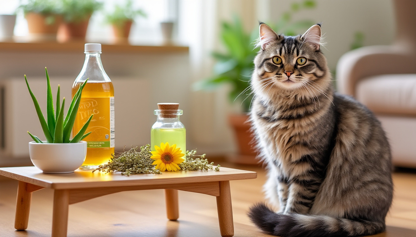 découvrez des méthodes naturelles efficaces pour traiter la teigne chez le chat, avec des conseils pratiques pour assurer la santé et le bien-être de votre animal.