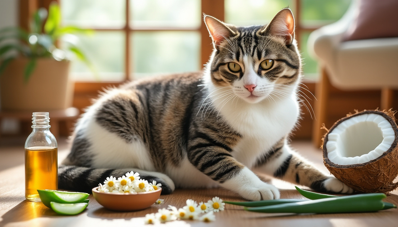 découvrez des méthodes naturelles efficaces pour traiter la teigne chez le chat, avec des conseils pratiques pour assurer la santé et le bien-être de votre compagnon félin.