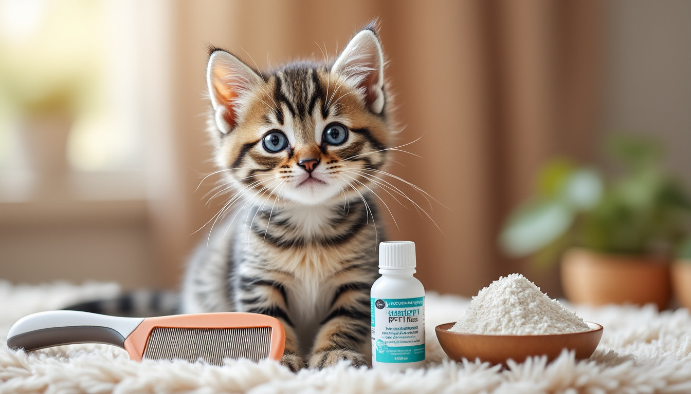 découvrez des traitements efficaces et sûrs pour éliminer rapidement les puces chez votre chaton et assurer son confort et sa santé.