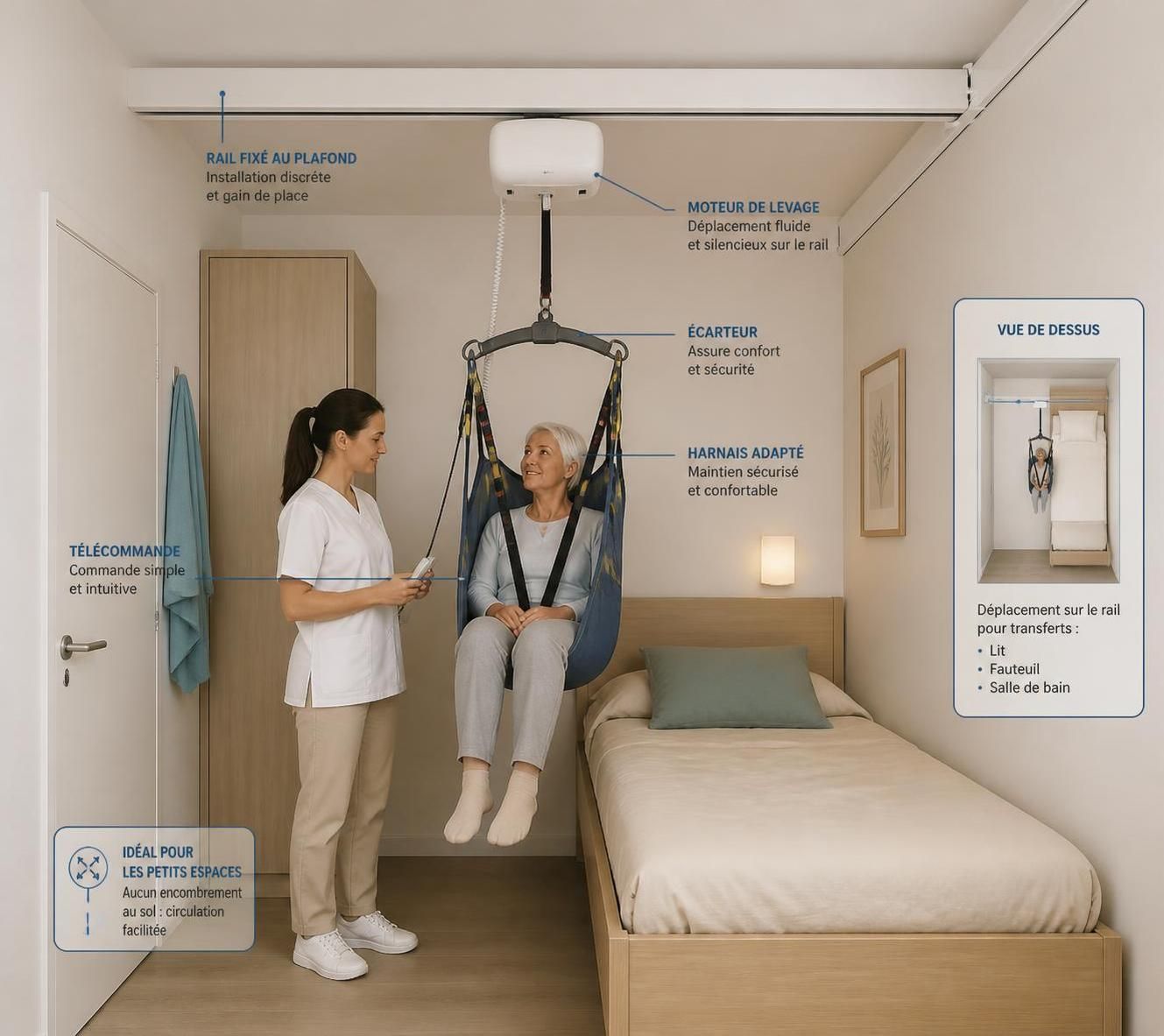 découvrez comment choisir un lève-malade adapté à vos besoins pour assurer confort et sécurité. guide complet pour bien sélectionner votre équipement d'assistance.