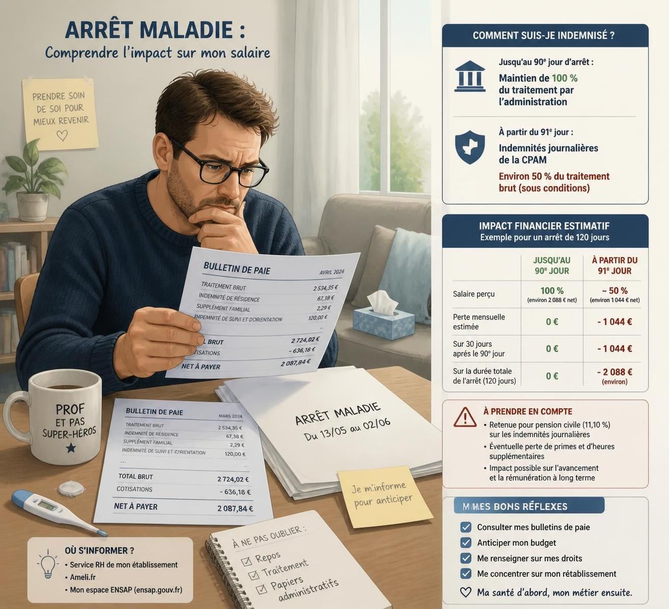 découvrez comment gérer efficacement un arrêt maladie dans scolinfo prof pour assurer la continuité pédagogique et faciliter l'administration.