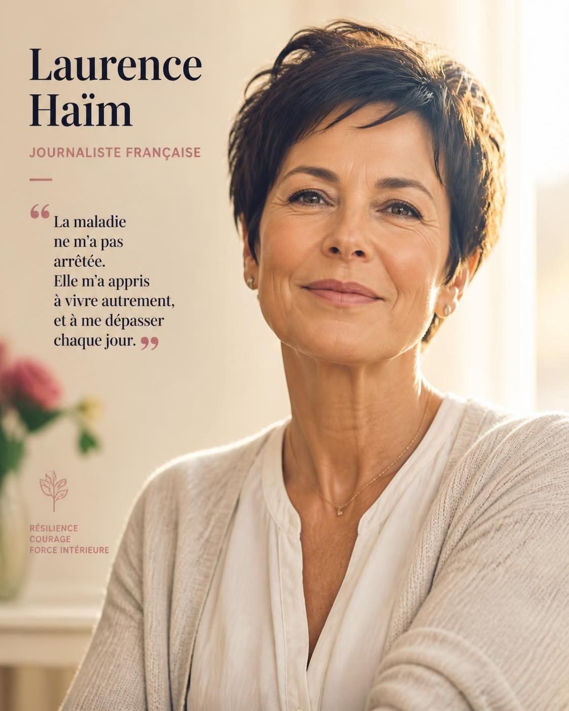 découvrez le combat courageux de laurence haim face au cancer, une histoire d'espoir, de résilience et de détermination inspirante.