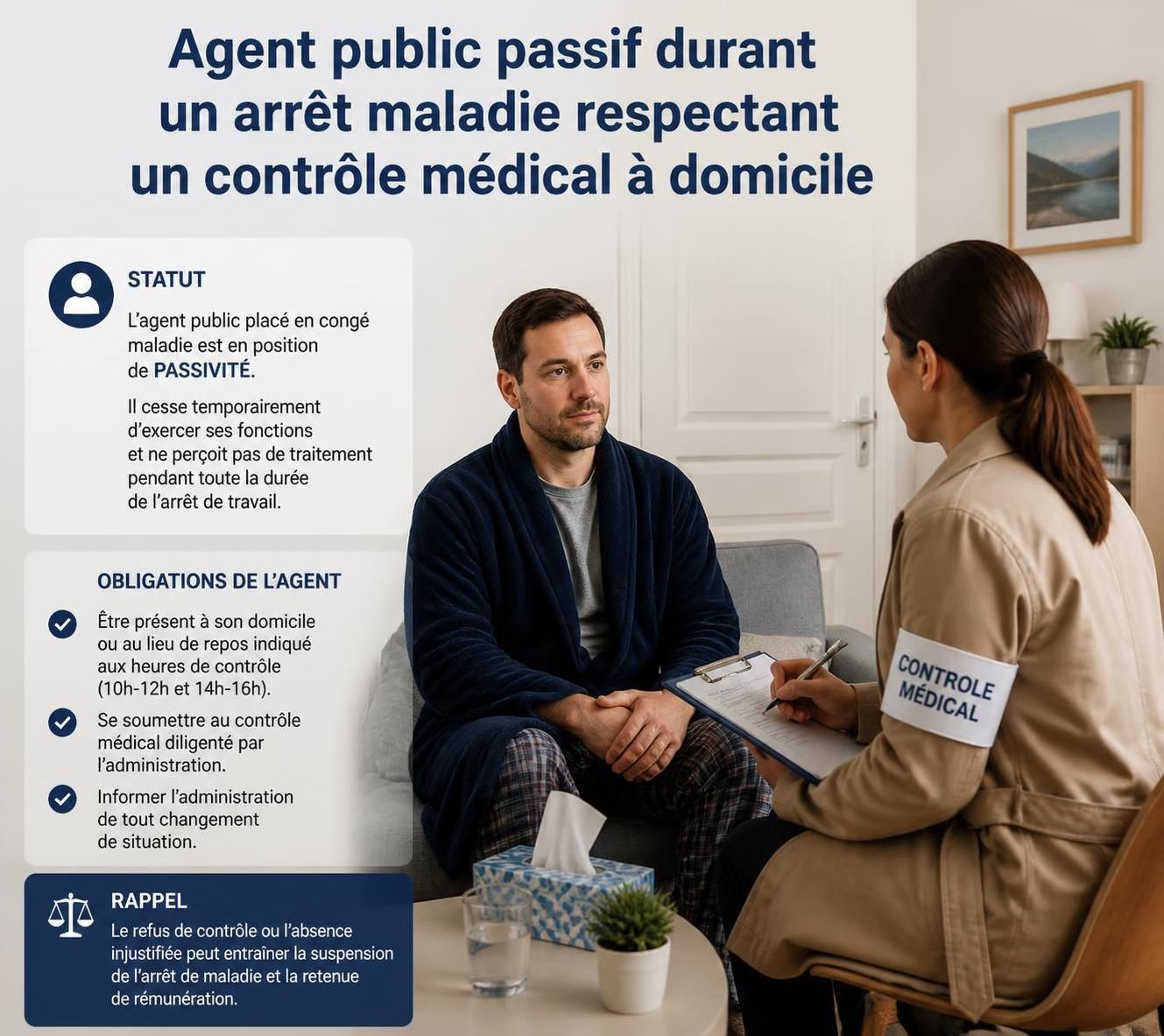 découvrez les droits et démarches essentiels en cas d'arrêt maladie dans la fonction publique pour mieux gérer votre situation professionnelle et médicale.