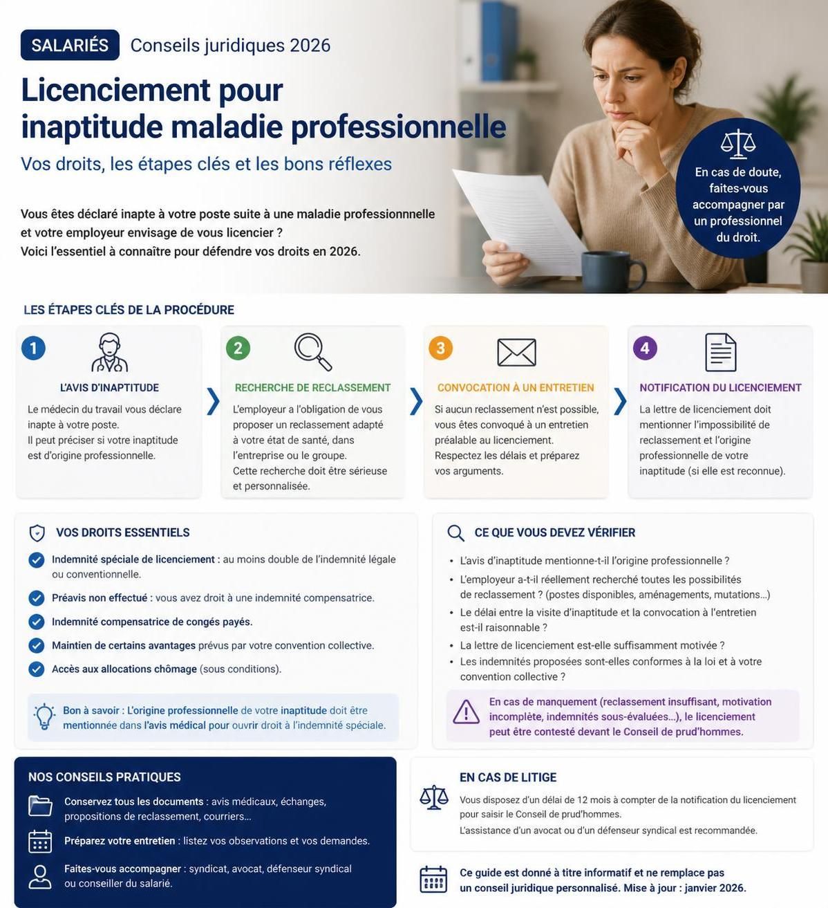 découvrez les clés pour comprendre le piège du licenciement pour inaptitude liée à une maladie professionnelle et les protections légales à connaître.