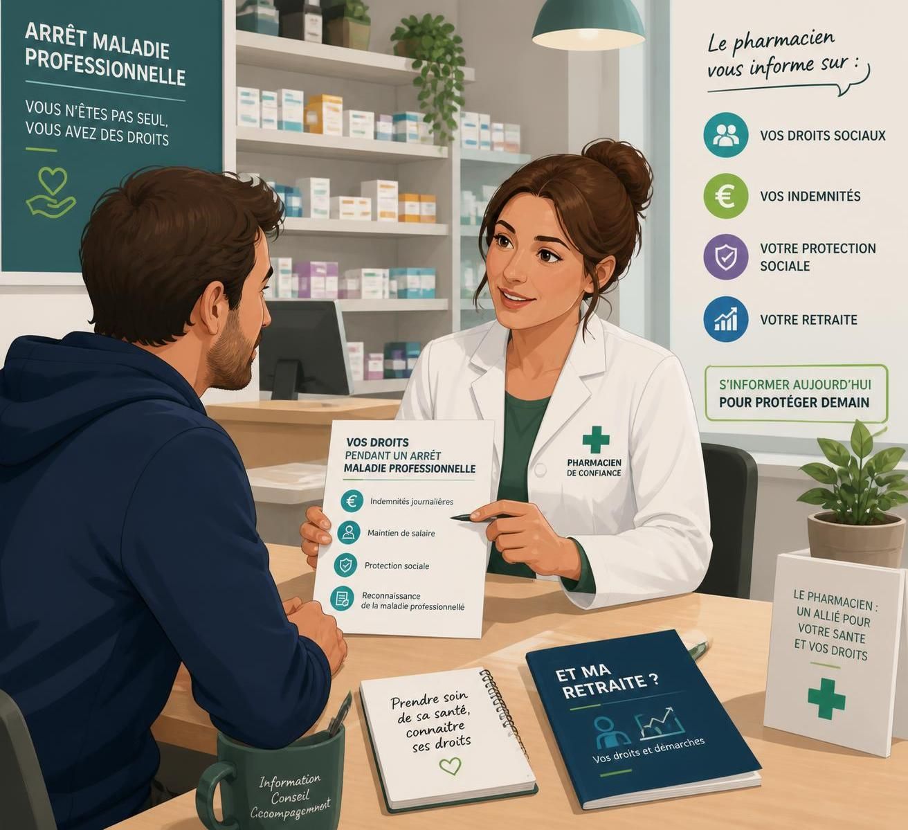 découvrez comment la reconnaissance d'une maladie professionnelle impacte vos droits à la retraite et les démarches essentielles pour les protéger efficacement.