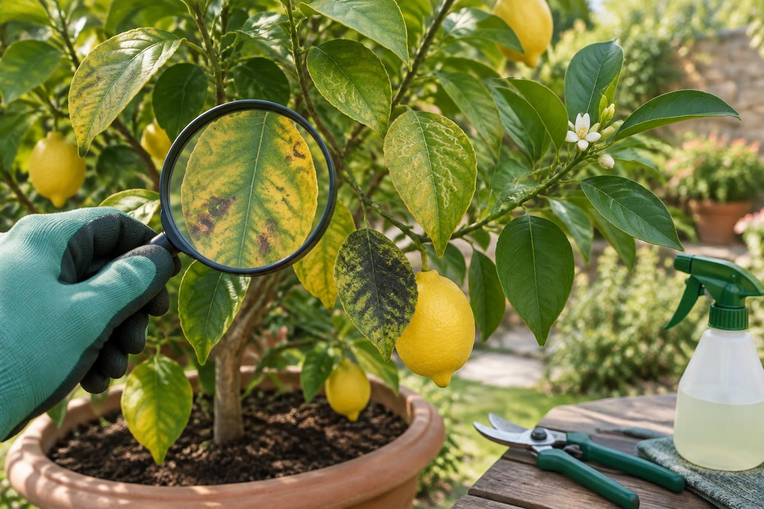 découvrez en photos les maladies courantes du citronnier, apprenez à reconnaître leurs symptômes et adoptez les traitements adaptés pour protéger votre arbre.